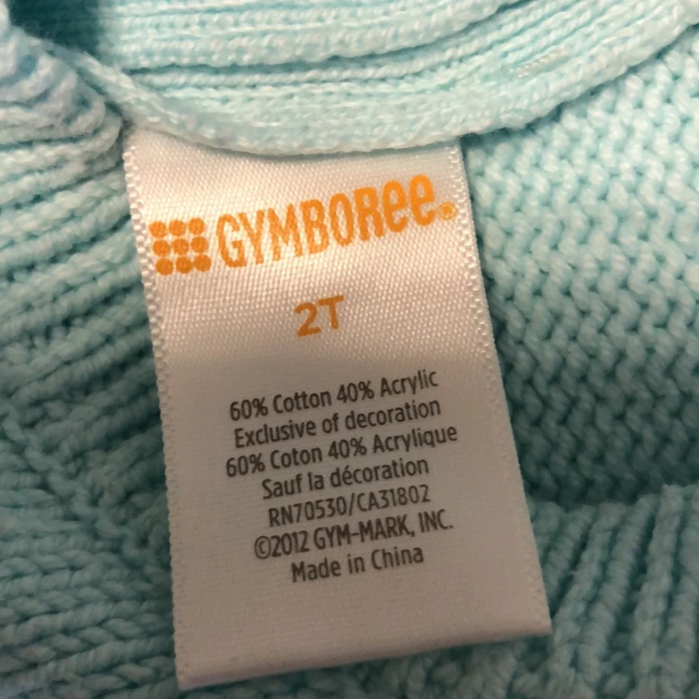 Gymboree 2T Winter Wonderland Knitted Sweater Dress Snowman & Gingerbread House - Picture 16 of 16